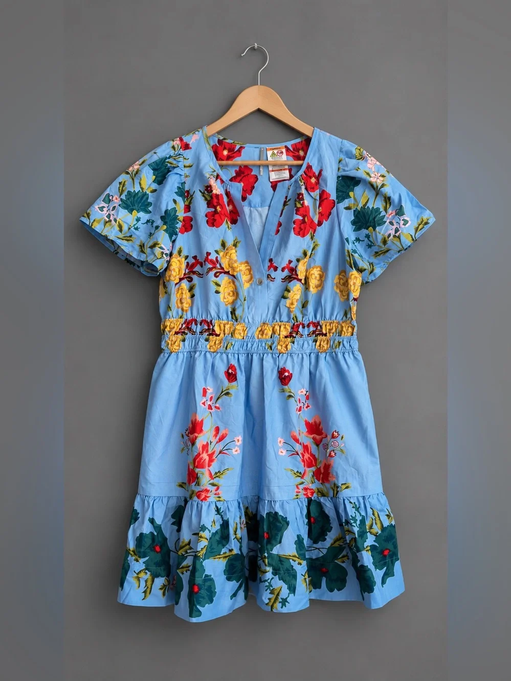 Anthropologie Floral somerset mini Dress - Picture 1 of 4
